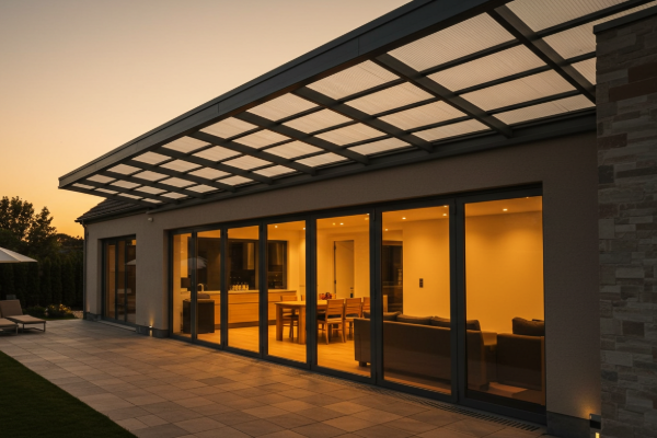 Cobertura Fixa Policarbonato Compacto