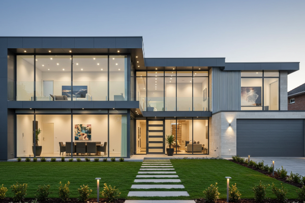 Fachadas Pele de Vidro com Detalhes em Acm