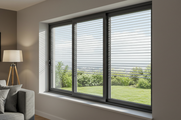 Janela De Correr 3 Folhas com Persiana Integrada