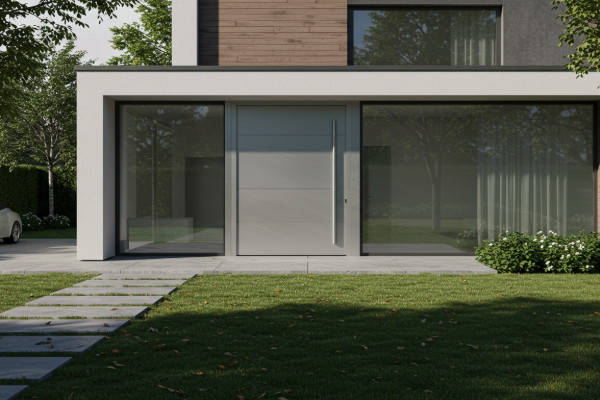 Porta Pivotante em Acm